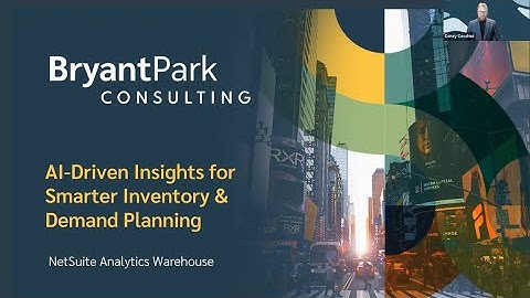AI-Driven Insights for Smarter Inventory & Demand Planning with NetSuite