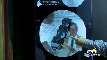 CEI Interactive Transparent Display