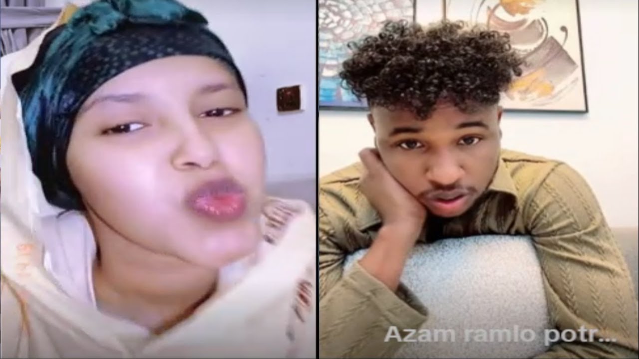 Azam iyo Ramlo Macaane yaan leeygu kaa dirin 💔💔 Block aan ku saara