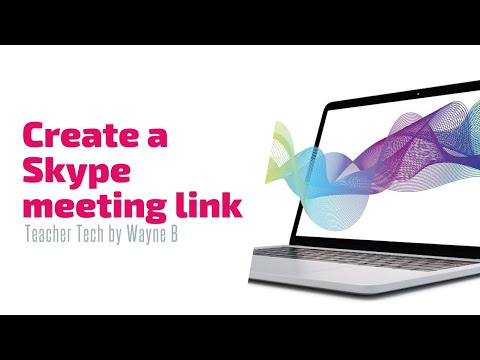 Create a Skype Meeting link