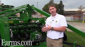 John Deere TruSet Tillage Technology Controls Depth And Pressure.