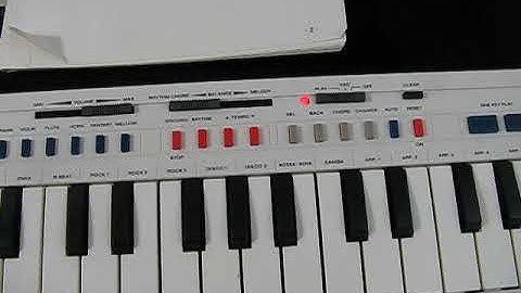 Casio PT-20 keyboard