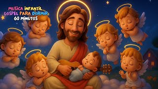 Deus cuida de Mim | Música de Ninar Gospel | 1 Hora de Paz e Soninho com Jesus | Louvor Infantil