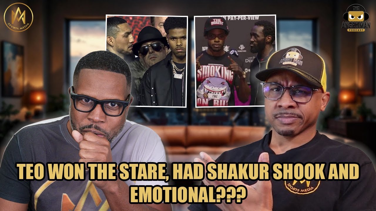 DID TEO WIN THE FACE OFF? Teofimo Stares Down Shakur Who Turns Away & Calls Him a B*TCH! 🔥