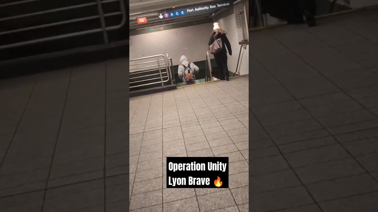 Experience the energy of Times Square "Operation Unity" 