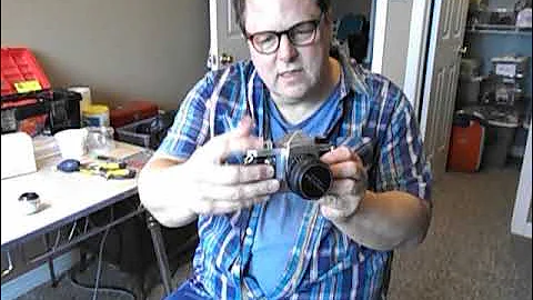 1958 Asahi Pentax model K 35mm SLR camera- awesome!