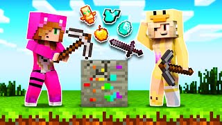 Pasamos Minecraft Pero Los Ores Sueltan Items Op Con Lyna