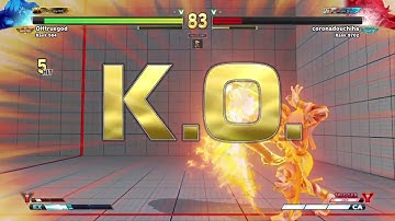 SFVAE S3 - OHtruegod (Dhalsim) Corner Setup Ambiguous Side Switch