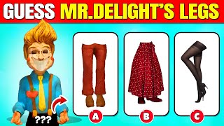 Guess The Monster By Emoji & Legs | Poppy Playtime Chapter 4 | Mr. Delight, Dogday, Evil Catnap