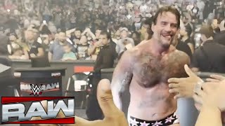 CM Punk's off air celebration with his family ! Punk doing AJ Lee's skipping with the WWE Title 