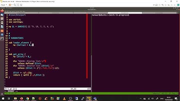 Perl Weekly Challenge - 078 (Task #1: Leader Element)