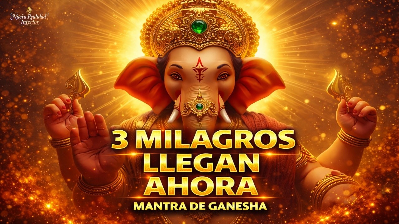 3 MILAGROS LLEGAN AHORA Mantra de Ganesha para SALUD, DINERO y ...