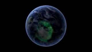 Animated Aurora Video From Space