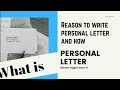 Personal Letter - Bahasa Inggris Wajib SMA Kelas 11