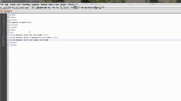 XHTML/CSS Tutorial #12: Lists (Ordered and Unordered)!