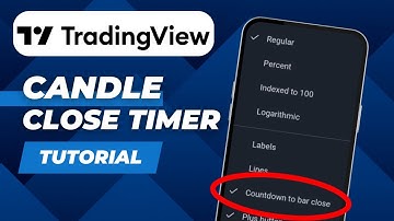 How To Get Candle Close Timer on TradingView Mobile App - 2025