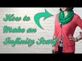 How to Sew an Infinity Scarf - DiY Fashion Tutorial