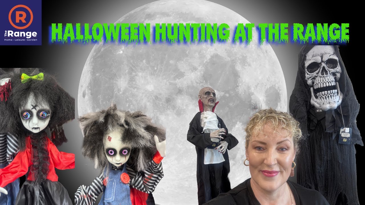 Halloween Decor Hunting at The Range  - August 2025🎃