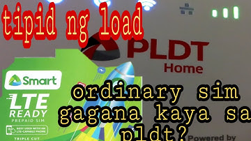 PAANO MAKATIPID NG LOAD SA PLDT HOME PREPAID WIFI|ORDINARY SIM PWEDE KAYA SA PLDT HOME PREPAID WIFI?