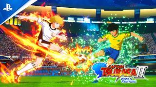 Germany VS Brazil ENGLISH DUB - NEW 9 Minutes Gameplay! Captain Tsubasa 2: World Fighters (2026) screenshot 4