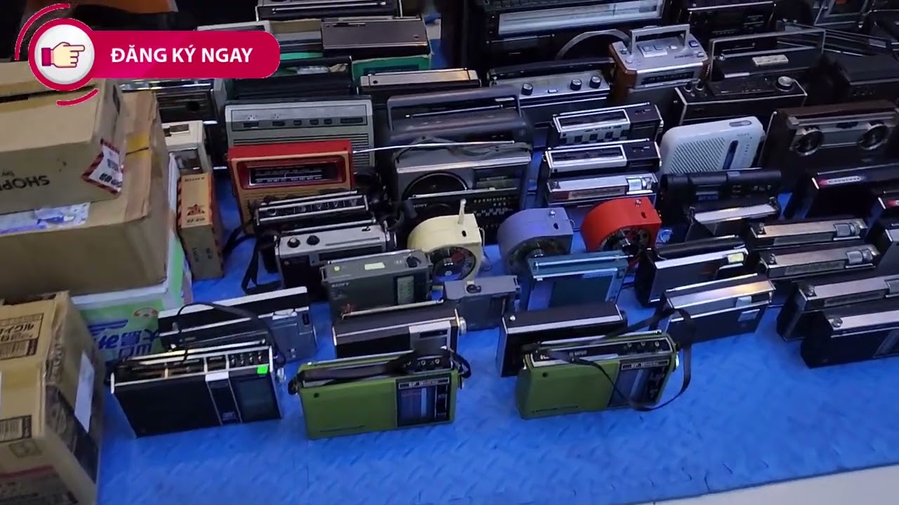 RADIO CỔ BAO DA QUÁ NHIỀU VÀ ĐẸP