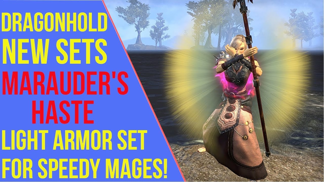 ESO Dragonhold New Sets - Marauder's Haste - Dragonhold PTS
