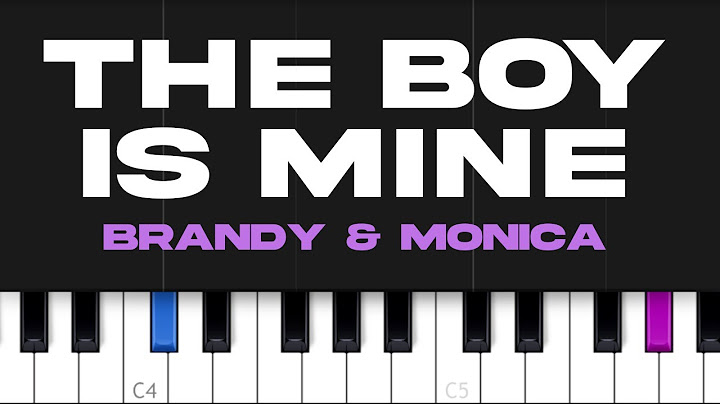 The Boy Is Mine Piano version - Piano performance video thumbnail