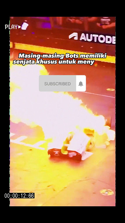 Duel sampai hancur! Inilah pertarungan robot terpopuler di dunia #shorts #battlebots