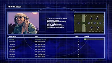 GLA Stealth vs GLA Toxin C&C Generals Zero Hour 1 vs 7 Hard armies  Gameplay ( Last Stand )