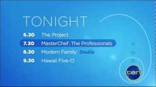 Channel Ten - New lineup (January 2013)