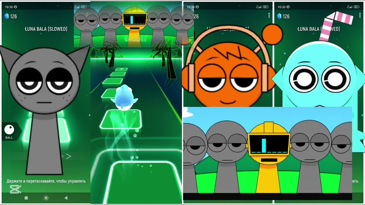 Epic Tiles Hop Gameplay with Sprunki Characters! [THG]