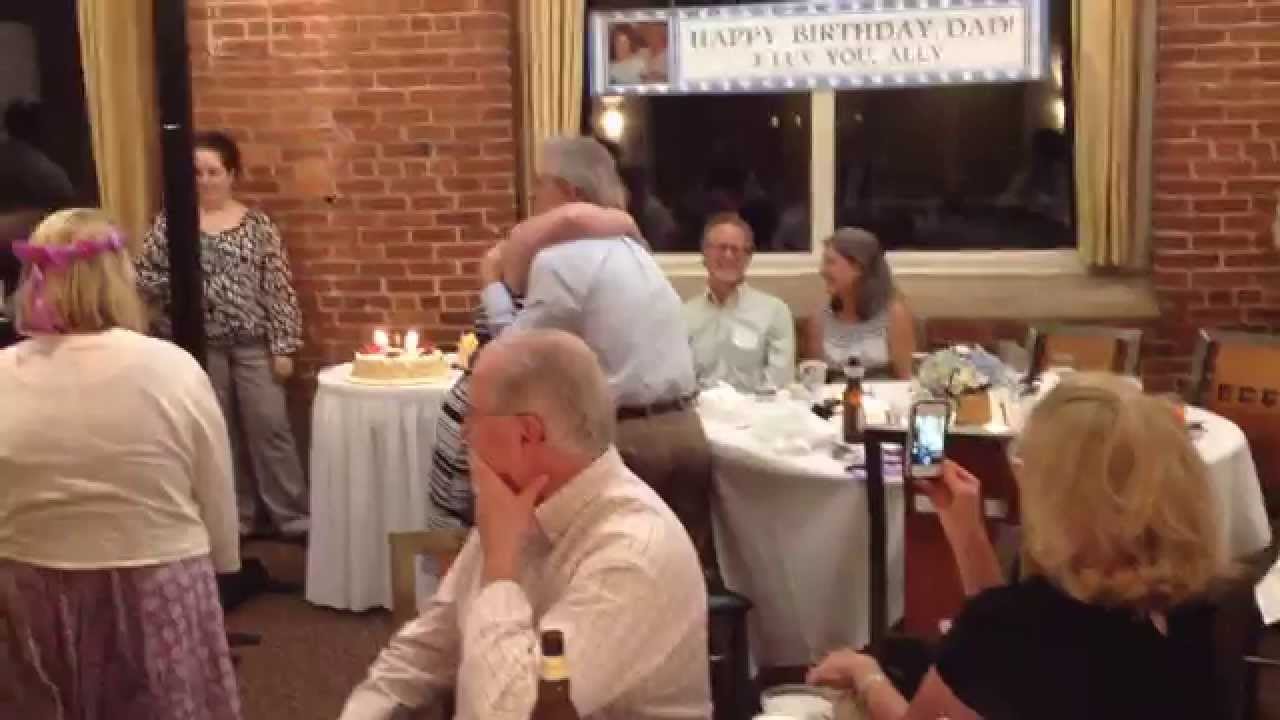 EVERYONE SINGING HAPPY B-DAY TO WARREN GRAFF