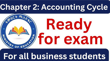 CH-2 | Accounting Cycle | The Recording Process #accounts #jornalizing #posting #trailbalance PART 1