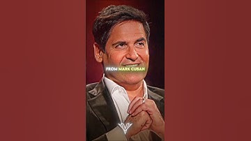 How can someone refuse such a great offer from Mark Cuban? #motivation