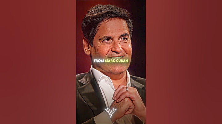 How can someone refuse such a great offer from Mark Cuban? #motivation