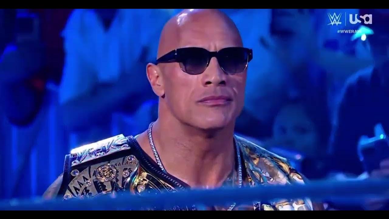 The rock WWE RAW 8 april 2024 entrance the final boss YouTube The rock WWE RAW 8 april 2024 entrance the final boss YouTube