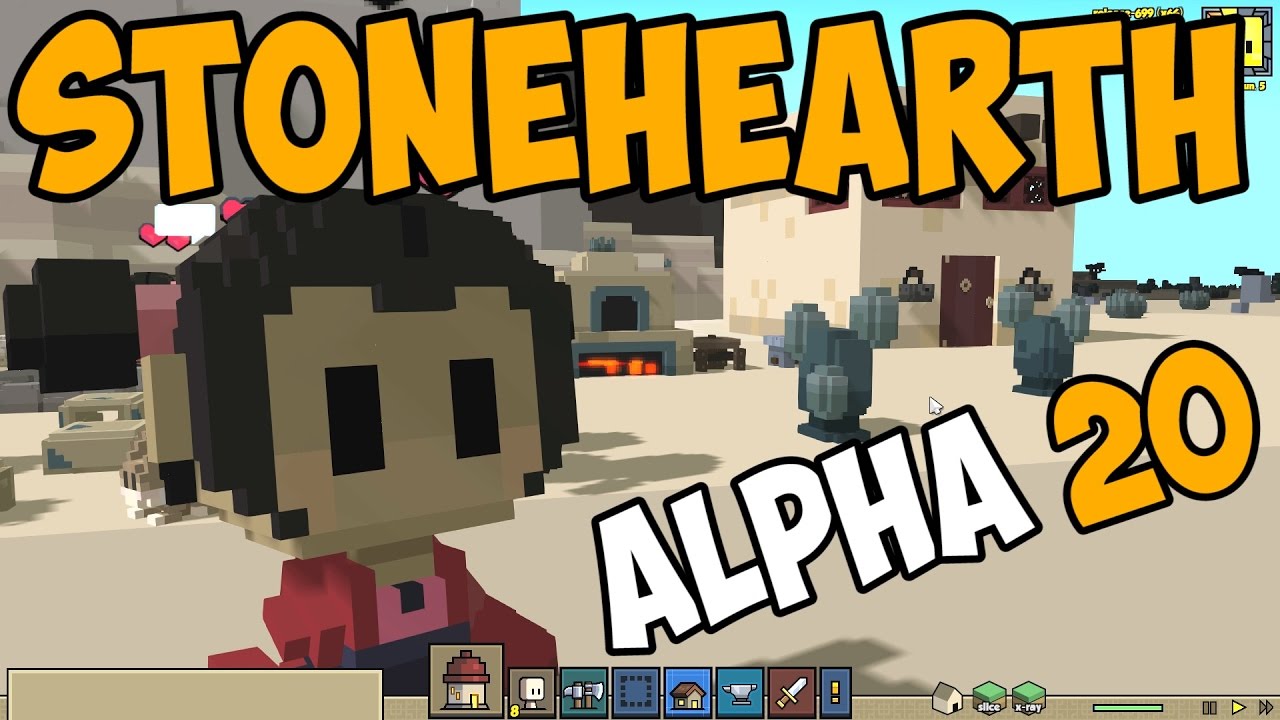 Stonehearth Alpha 20 - Awesome Desert Tribe! (Sandbox Colony Sim / Builder)