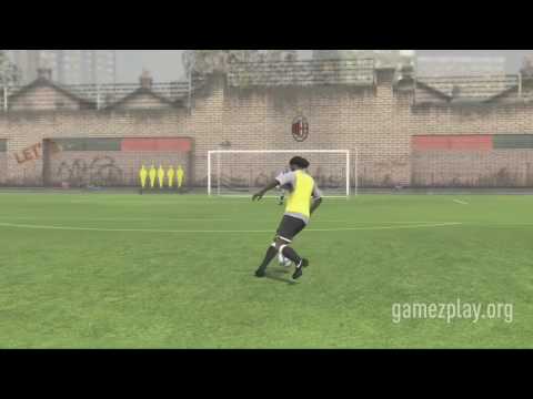 FIFA10 video game tutorial - Basic attacking