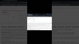 How to Check IP &amp; Email Blacklists | Spam &amp; Reputation Tool part 2