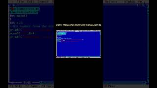C Program to Print Multiplication Table in Turbo C++ 🔥 | Easy Beginner Program #shorts #cprogram
