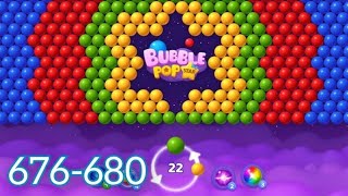 Bubble Pop Star Gameplay Walkthrough Level 676-680