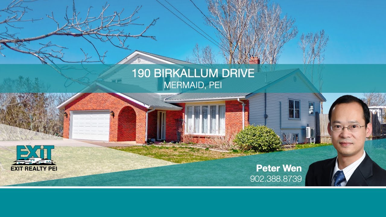 EXIT Realty PEI Listing 190 Birkallum Drive Mermaid, PEI YouTube
