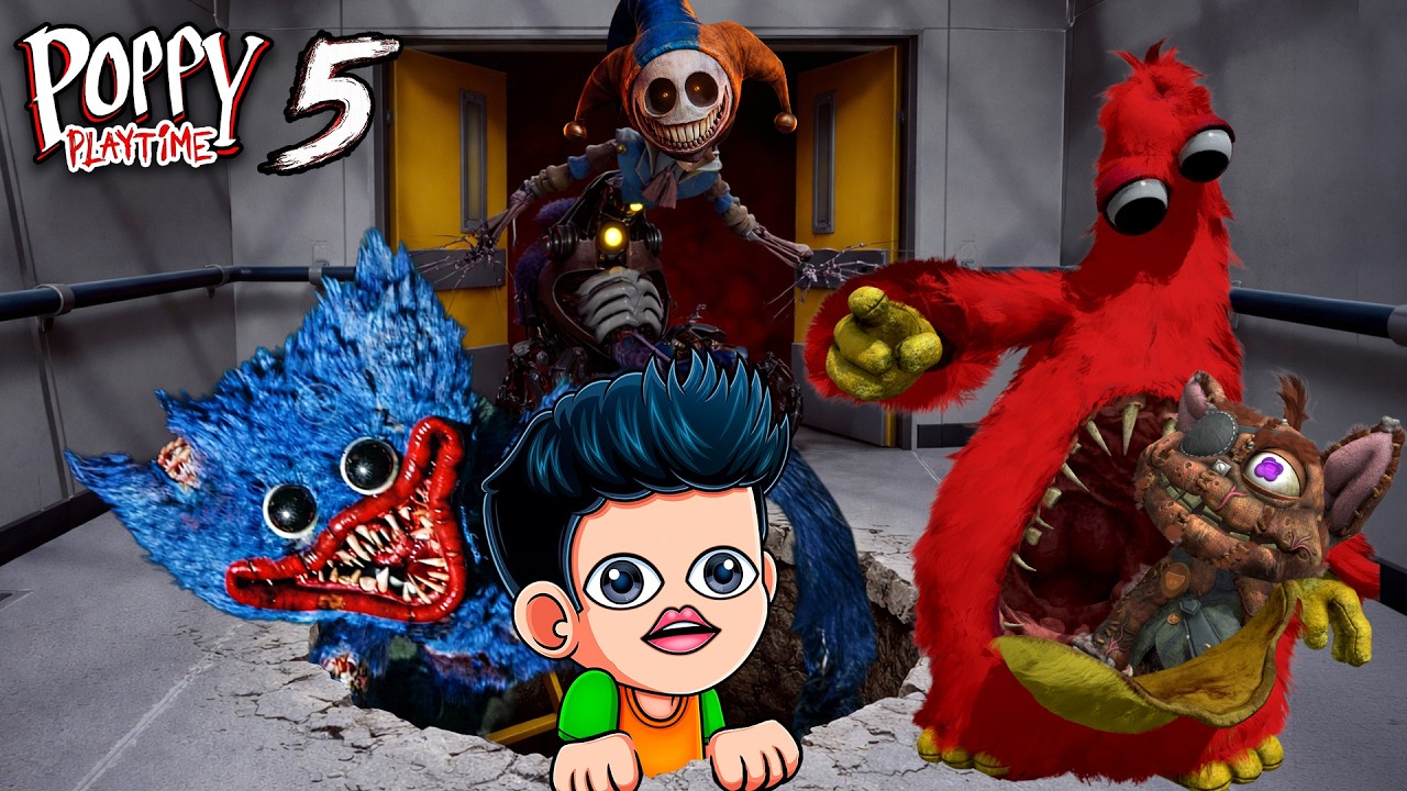 ENTRO A LUGARES SECRETOS EN POPPY PLAYTIME 5 PARTE 1 | DESCUBRO SECRETOS Y MISTERIOS | JONDRES GC