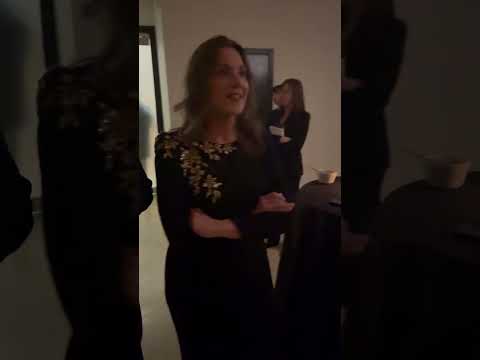 Watch Aviv Dora perform for Barbara Broccoli - James Bond movie producer