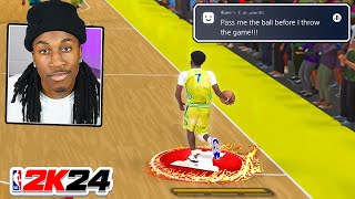 REC RANDOMS My 6 8 DEMIGOD In NBA 2k24