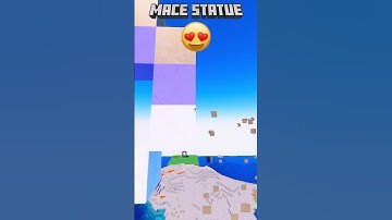 Mace Statue || Minecraft || Noob To Pro || @NoobToPro70