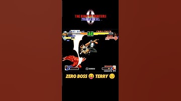 KOF2000 🔥 Zero Boss 😝 Terry 😔💔 | #youtube #shorts #kof #kof2000 #kof2k #zero #arcadegame #arcade