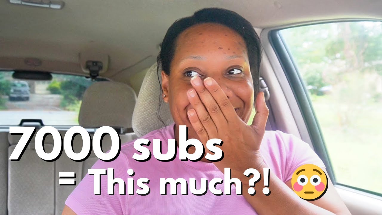 How Much I Make with 7,000 YouTube Subscribers (Real Numbers)