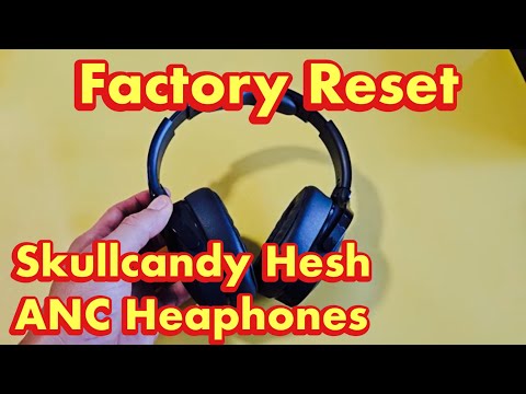 How to Factory reset Skullycandy Hesh ANC Headphones Fix Connecting Problems, One Side Not Working by WorldofTech
