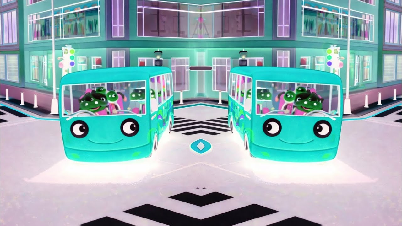 WHEELS ON THE BUS FUN REMIX | SPONSORED BY KLASKYCSUPO